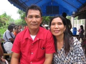 Pastor Ed with his wife, Lucy